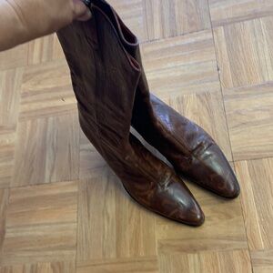 "Donald J. Pliner" Italian Leather Alligator Boots